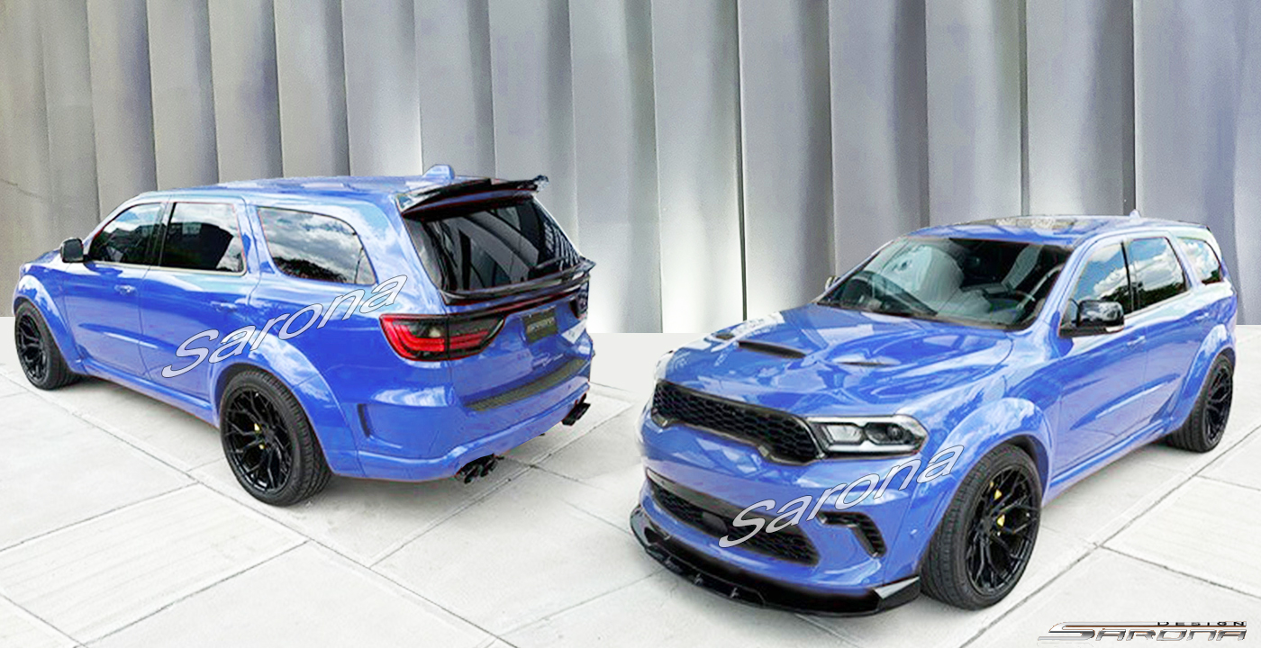 Custom Dodge Durango  SUV/SAV/Crossover Body Kit (2011 - 2025) - $2190.00 (Part #DG-042-KT)
